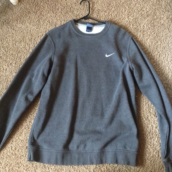 Nike Tops - Nike Crewneck sweater- Gray